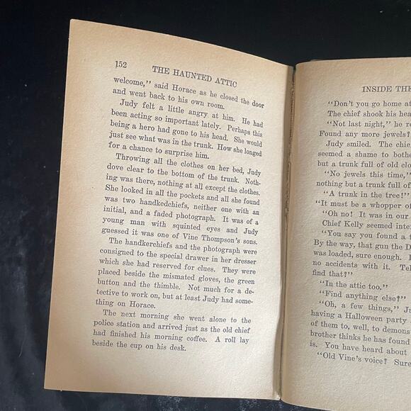 The Haunted Attic by Margaret Sutton | 1932 | Vintage Mystery Novel - Picture 7 of 16